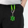 Lanyard Key Ring Key Chain Holder Stretch Spring Coil Anti-lost Lobster Clasp Keyring Key Hooks
