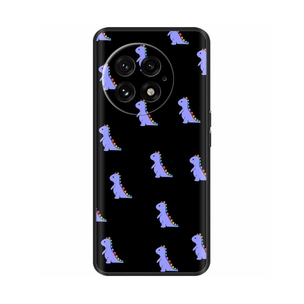 Luxury Case For OnePlus 13 Phone Case Shockproof Black Silicone Soft Back Cover Coque For OnePlus 13 PJZ110 Case Fundas Housing