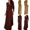 Damers Elegant Åtsittande, Midjelång, Ärm Sammetsklänning ,