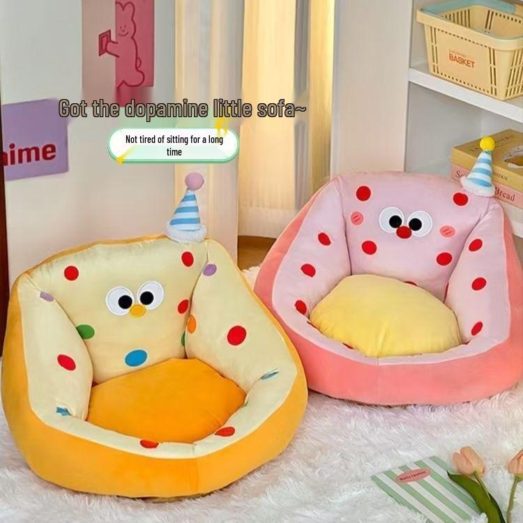 Lazy Sofa Floor Cushion with Backrest: Integrated Bedroom Tatami, Bay Window, Children's Reading, Soft Futon.