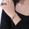 Galvanische Sieraden Dames Armband Micro-gezet Strass Ingelegd Blad Accessoire Ontwerp