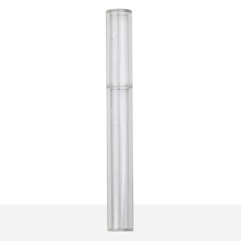 

Портативный органайзер для кистей для макияжа, карандаш для бровей, посуда, палочки для еды, прозрачный ящик для хранения с крышкой, кухонные аксессуары