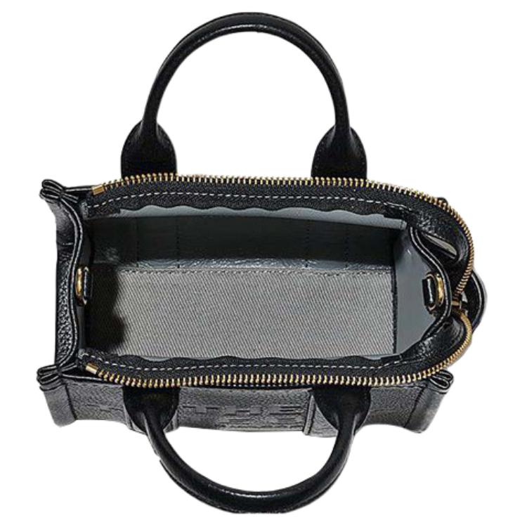 Marc Jacobs Die Mikro-Ledertasche Schwarz Damen Tote_bags H053L01RE22-001