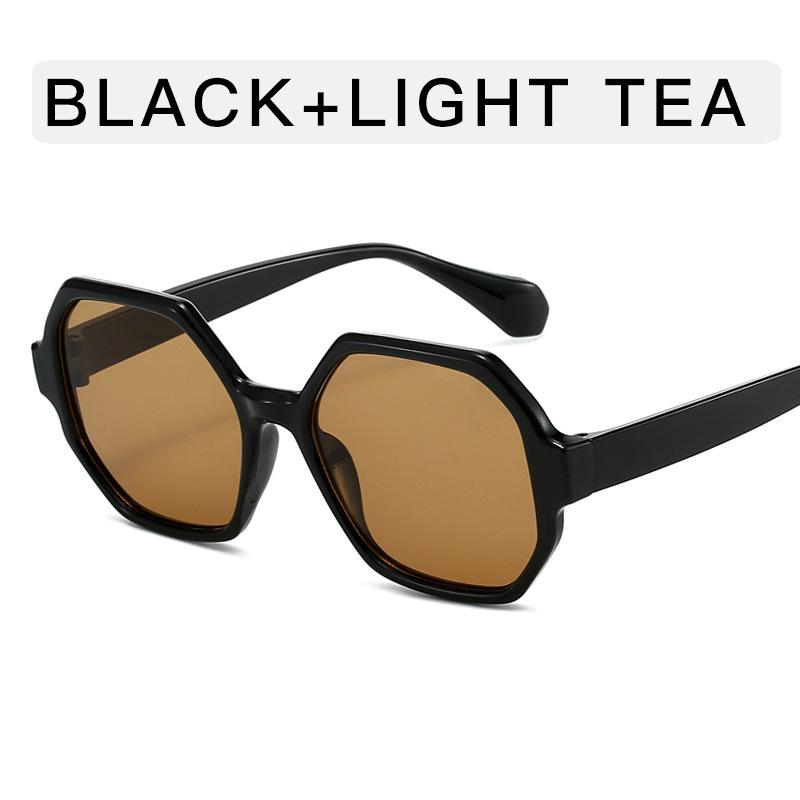 Fashion Polygon Shape Men Sun Glasses European American Stylish Women Sunglasses Holiday Travelling Woman Sun Glass