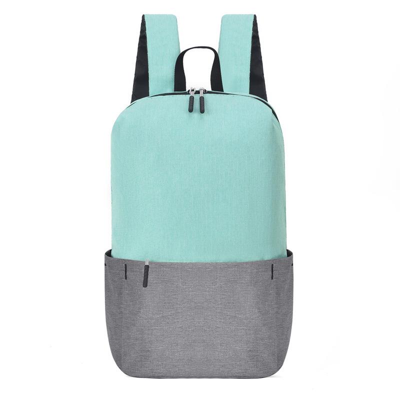 Colorful Contrasting Gifts School Bags Neutral Lightweight Large Capacity Computer Backpacks Student Backpacks