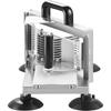 VEVOR Commercial Tomato Slicer, 1/4 Inch Tomato Cutter Slicer, Stainless Steel Heavy Duty Tomato Slicer Machine