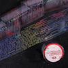 Transparent Punk Theme Sticker Tapes For Notebook Decoration Craft Supplies With Durability PET Materials Tape