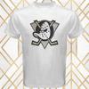 Mighty Ducks Anaheim Men's White T-Shirt Size S 3XL