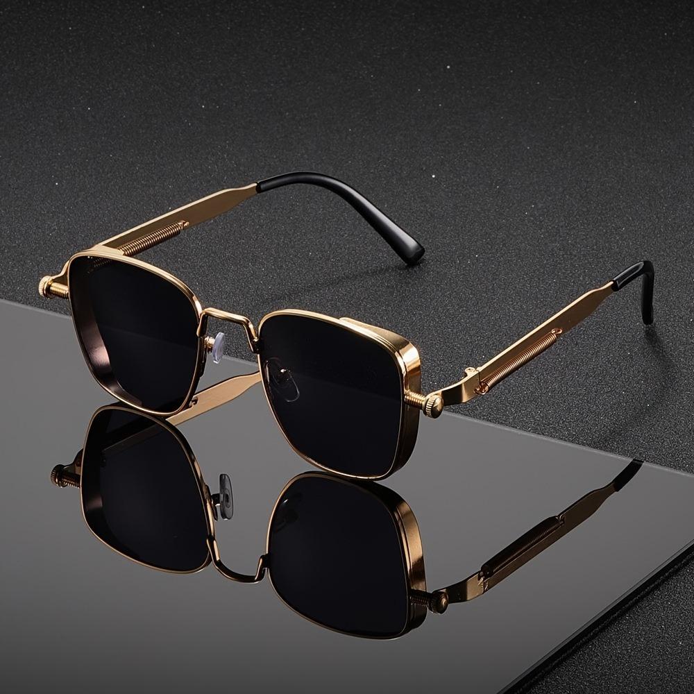 Square Exquisite Fashion Glasses Street Photography Accessories Fashion Frame Simple And Exquisite Design