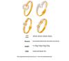 Geometric Rhinestone Inlaid Gold-Plated Titanium Bracelet - Stylish, Light Luxury, Versatile Design