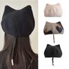 Girls Woman Cat Ear Berets Artist Painter Hat Subculture Adult Adjustable French Hat for Camping Shopping Traveling