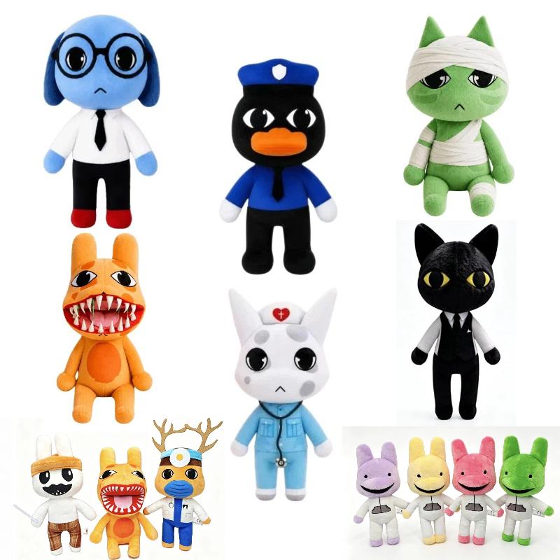 Hot Game Animal Hospital Plush Doll Horror Dr. Harlow Ratthew Nurse Stalker Anomaly Cat Dog Plushies Fans Halloween Gifts