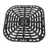 Square 23.5x24.5cm Fryer Replacement Grill Pan 304 Stainless Steel Fryer Replacement Crisper Plate