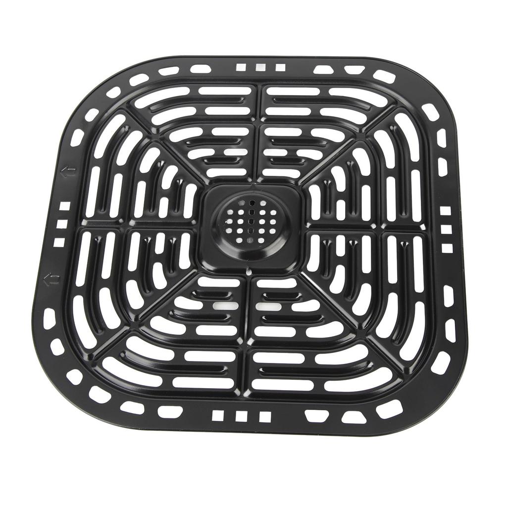 Square 23.5x24.5cm Fryer Replacement Grill Pan 304 Stainless Steel Fryer Replacement Crisper Plate