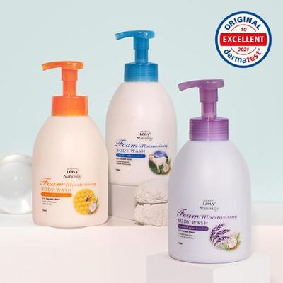 Leivy Perfume Foam Body Wash 750ml 3 Types (Goat Milk/Lavender/Royal Jelly)