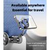Adjustable Multi- Rotate Magnetic Phone Clip Holder Airplane Travel Essentials Travel Portable Mobile Phone Stand For iP