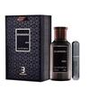 Set de dos perfumes para hombre Bharara King Middle East Dubai, en árabe, con tapón metálico y fragancia de larga duración.