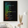 Dream Big Inspiring Quotes Canvas Painting Modern Wall Decorative Poster and Print Living Room Office Art Picture Home Decor No Frame