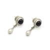 ODDCOLLET Tears earring (onyx)