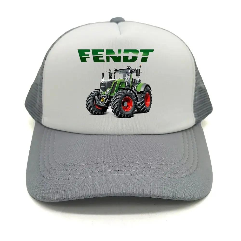 Fendt Trucker Cap Unisex Funny Farming Tractor Agriculture Fendt Hat Baseball Cap Cool Summer Unisex Mesh Net Caps