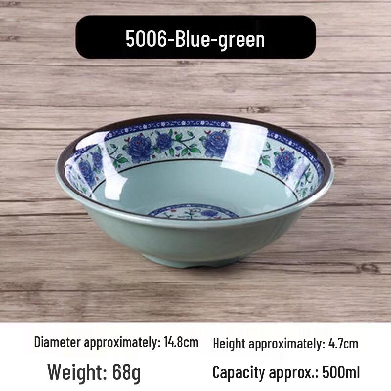 Sweet Elegant Melamine Noodle Bowl