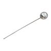 Geometrische Kugel-Haarnadel aus Metalllegierung 14cm Galvanisierte Haarstäbchen für Damen Tägliche Nutzung Hochzeitsfeier Haarschmuck