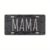 D Flat Open D Flat OpenD Flat Car P Decorative Solely License Plate Mom Black Camouflage Retro Camouflage Front License