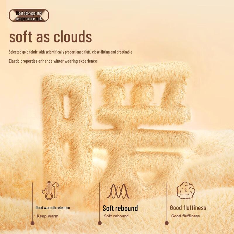 GENIOLAMODE Men's Plush Lined Winter Knit Sweater