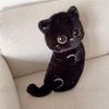 Cartoon Cat Plush Pillow With Embroidered Animal Design For Couch Lounge And Bed Comfort