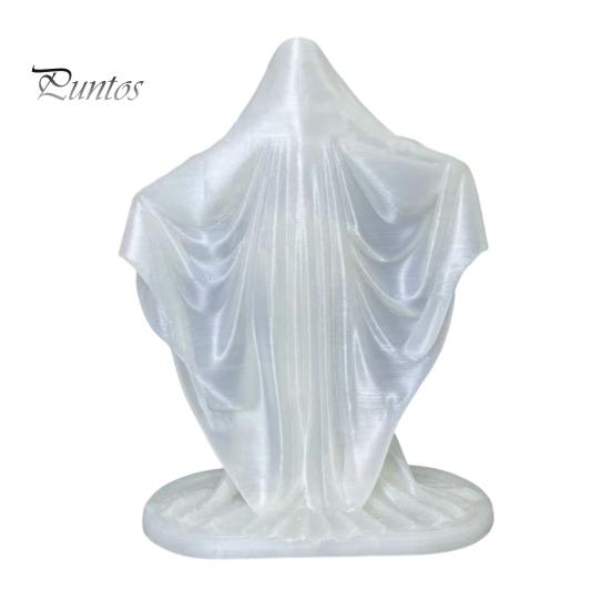 Halloween Sculpture Ornaments 3D Printed Goddess Statue, Gothic Minimalist Figurine, Modern Niche Home Accessories Mysterious for Office Desk