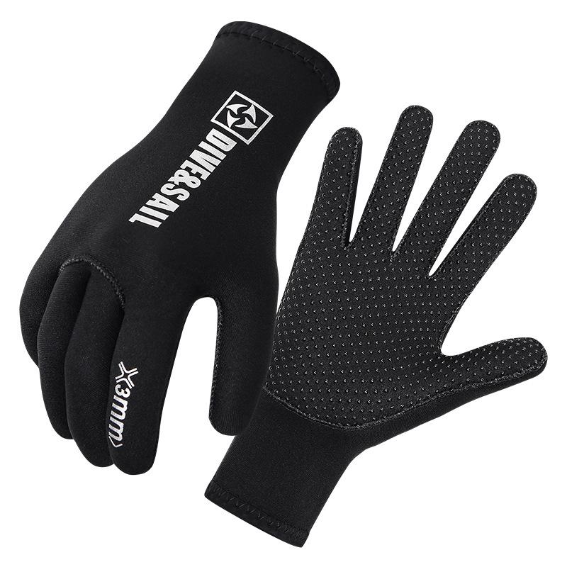 DIVE&SAIL 3MM Non-slip Winter Diving Gloves