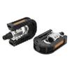 Bicycle Pedal Bike Accessories Aluminum Alloy Saw‑Shaped Edge Foot Ball Bilateral Foldable