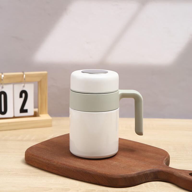 BEANBEANLOVE 316 Stainless Steel Insulated Tea Mug with Handle