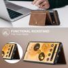 For Google Pixel 7 Pro 5G Case JEEHOOD J01 Retro Leather Phone Back Cover with Detachable Magnetic Card Holder
