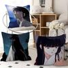1pc Inuyasha Kikyo Pillow Case Fashion Square Pillowcase Bedroom Sofa Room Ins Decoration Leisure
