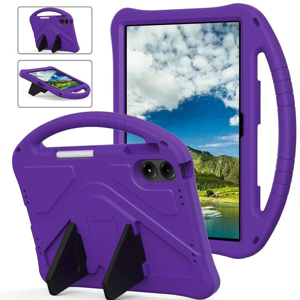 Étui Armure Chocproof en EVA pour Tablette Enfant pour Redmi Pad 2 Pro 12.1 pouces 11  Étui Rigide avec Support pour Poco Pad 8 7 6 5 Pro 11.2 Xiaomi Pad 8Pro 11.2 violet