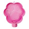 Travel Dog Water Bowl Plastic Pet Paw Design Drinking Bowl