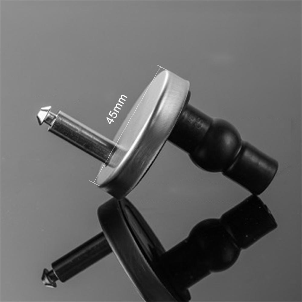2pcs  Stainless Steel Toilet Seat  Top Fix Hinge Home Hardware Soft Release Quick  Toilet Seat Hinge