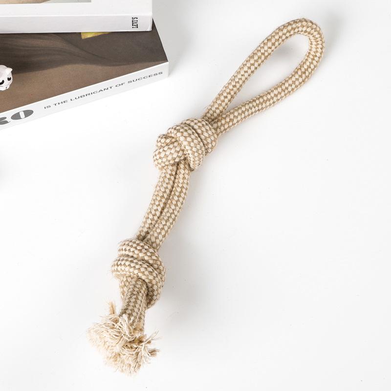 Dog Pet Toy Cotton and Linen Rope Ball Pet Toy Decompression and Bite-resistant Toy Set