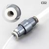 Metal Aquarium CO2 Valve Quick Plug CO2 Generator Valve Pressure Reducing Valve