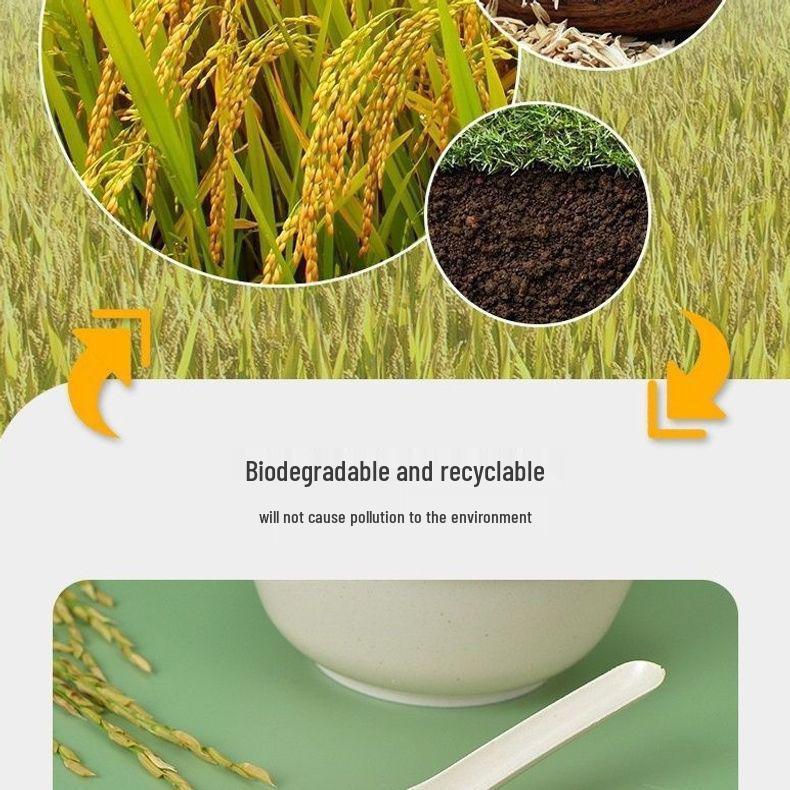 Eco-Friendly Biodegradable Rice Husk Bowls for Hot Pot, Weddings & Banquets