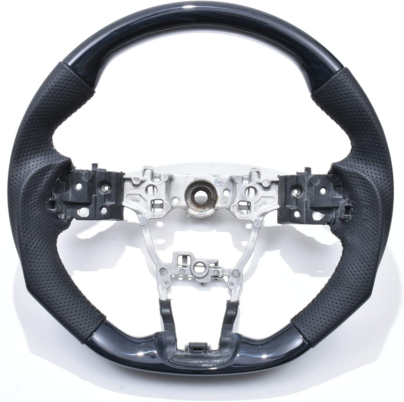 

RAMBO Steering Rise A200A A210A Handle Late Roomy M900A M910A Black Wood Grain Black Perforated Leather Genuine Replacement Car Model Only