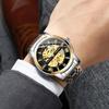 Ceas Bărbați Binbang Automatic Schelet Luminos Impermeabil Stil Coreean Modă
