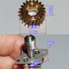 3V-6V All-Metal Gear Folding Landing Gear Worm Gear Motor 1:300 Deceleration Ratio N20 Precision Micro Gear Motor