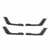 Carbon Fiber Inner Door Handle Panel Decor Trim For Toyota Highlander 2009-2013