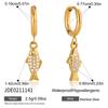 Quiet Chic Animal Resort Style 18K Gold Stainless Steel Zircon Ocean-Style Women's Bracelet Light Luxury High-End Cross-Border
