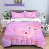 Mew Cartoon Duvet Cover & Pillowcases, Pokemon Fan Bedroom Bedding, Great Gift.chl