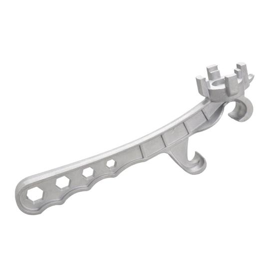 Bucket Opener, 3-in-1 Multi-Function Lid Wrench for 5 to 55 Gallon Buckets, Ergonomic Non-Slip Grip Aluminum Alloy Tool