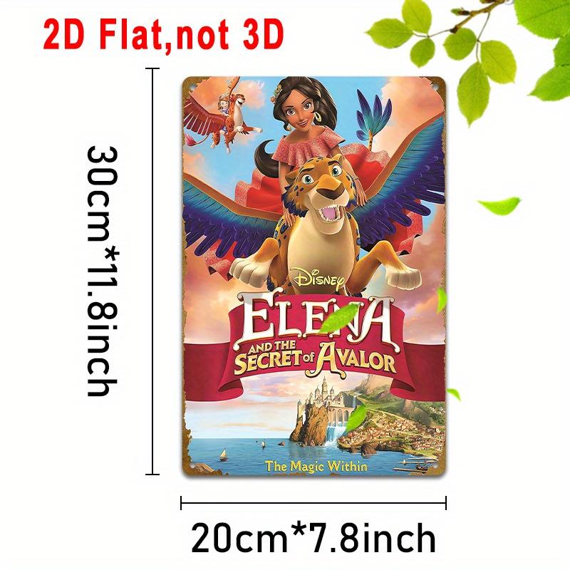Miniso Disney Animation Warm Scene Decor Poster Tin Sign Metal Sign Decorative Plaque for Pub Bar Club Wall Decoration