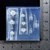 3D Silicone Nail Mold Rose Bow Feather Skull Ribs Nail Template Diy Nail Art Decor For Nail Charms